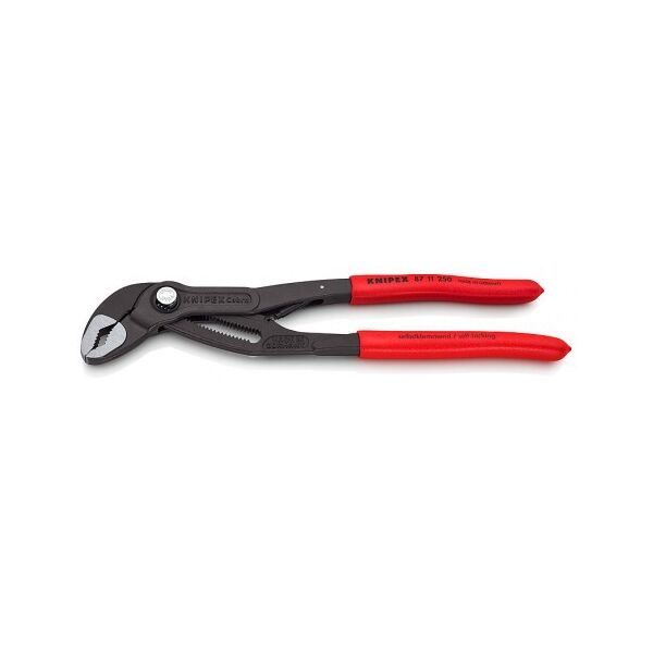 

Високотехнологічні сантехнічні кліщі Knipex Cobra matic 87 11 250 (з пружиною)