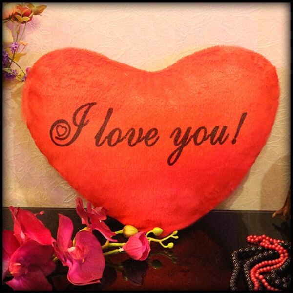 

Подушка- ночник сердечко I love You