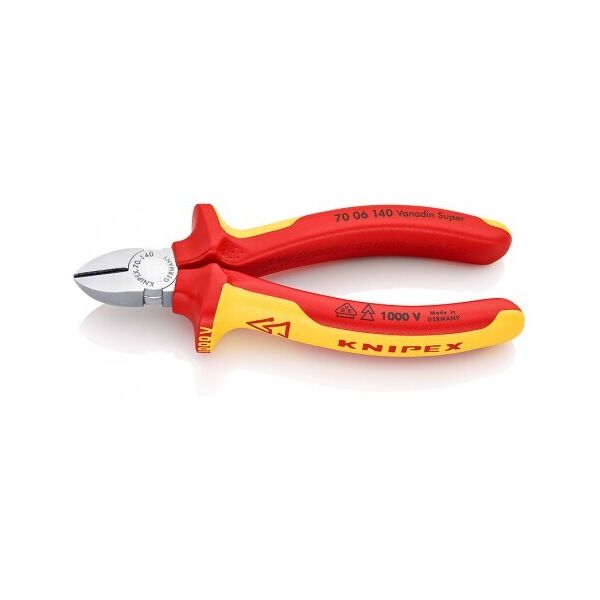 

Кусачки Knipex бокові (70 06 140)