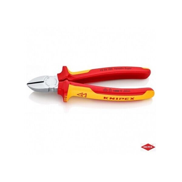 

Кусачки Knipex бокові (70 06 180)