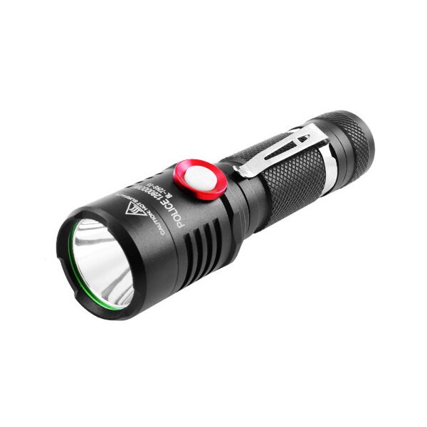 

Фонарь Police 729S-T6 ЗУ micro USB 1х18650 зажим Box