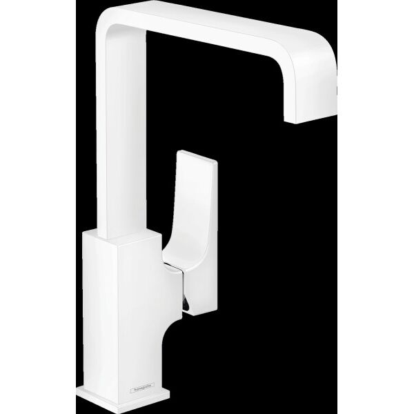 

Смеситель для раковины Hansgrohe Metropol EcoSmart 32511700 белый матовый