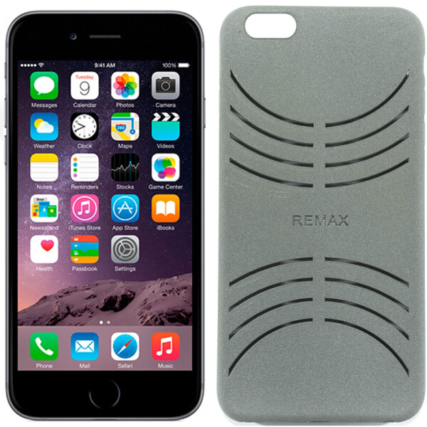 

Чехол Remax Velour Series для iPhone 6 Plus Grey (11765)