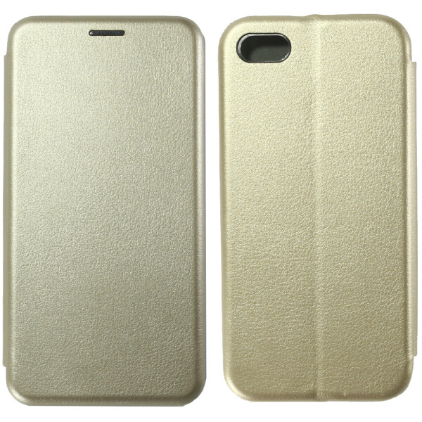 

Чехол книжка U-Like Best для iPhone 5/5s/SE Gold (21301)