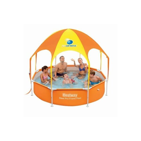 

Бассейн каркас BestWay 56432 с навесом 244х51 см
