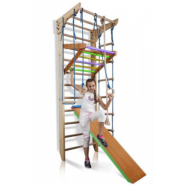 

Шведская стенка спортивный уголок Kinder 3-240