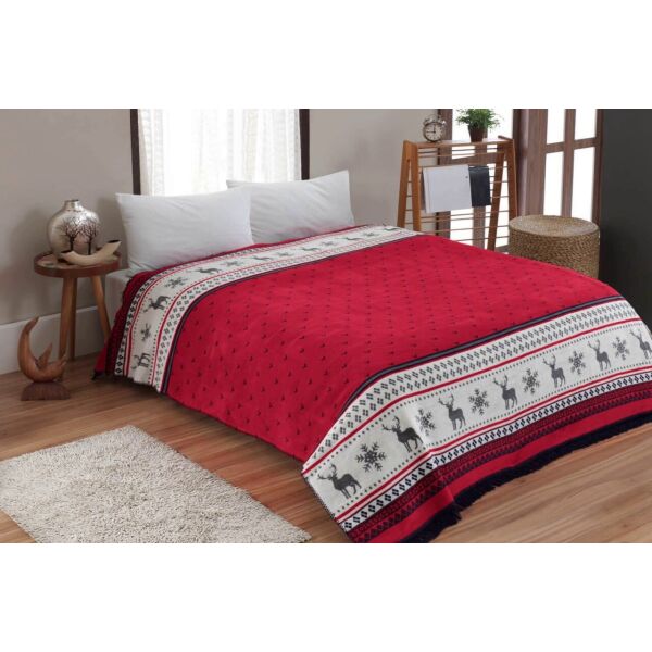 

Плед Diva. Nublado Red-180х220