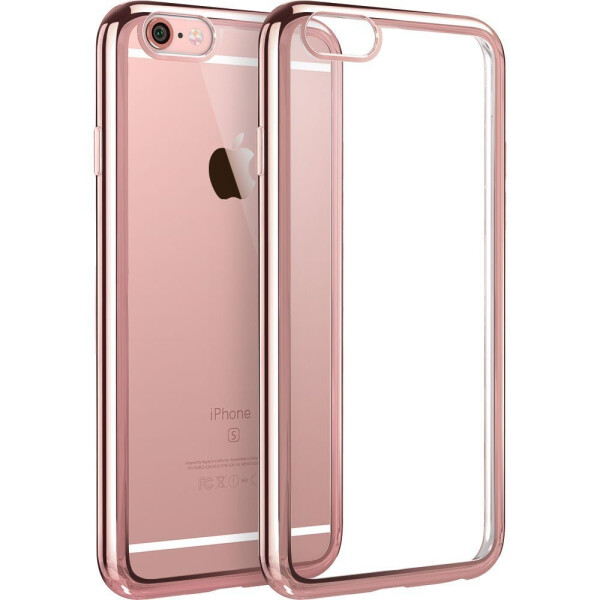

Чехол Electroplating TPU case для iPhone 6 Plus 5.5" pink (6847)