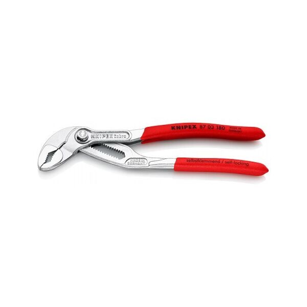 

Високотехнологічні сантехнічні кліщі Knipex Cobra 87 03 180 хромовані