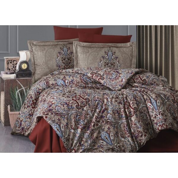 

Постельное белье First Choice. Satin Aleron Cinnamon-1,5-спальный