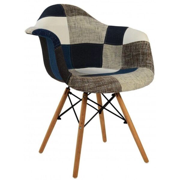 

Кресло Bonro В-437 PW BW Patchwork