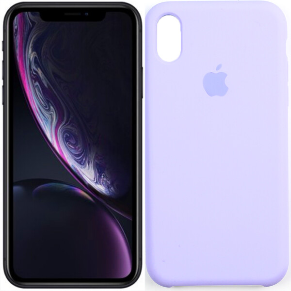 

Чехол силиконовый оригинальный для iPhone Xr Лаванда (27682)