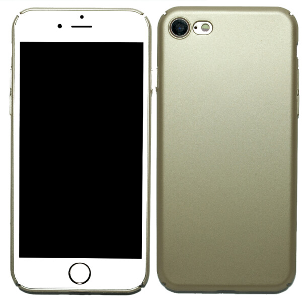 

Накладка PC Soft Touch Case для IPhone 6G/6S золотая (9414)