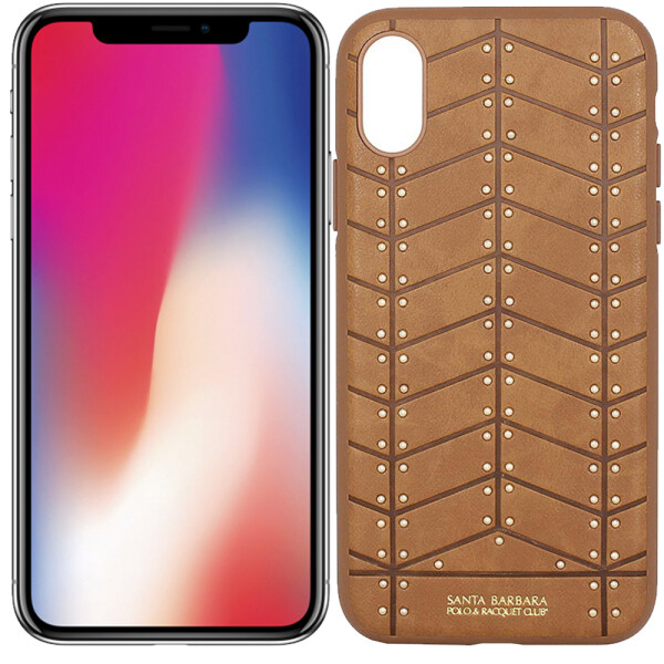 

Чехол Santa Barbara Polo & Racquet Club Armor для iPhone X Brown (24167)