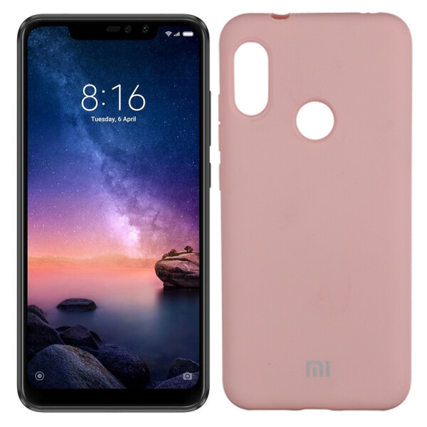

Чехол силиконовый оригинальный для Xiaomi Redmi 6 Pro/Mi A2 Lite Розовый FULL (26034)