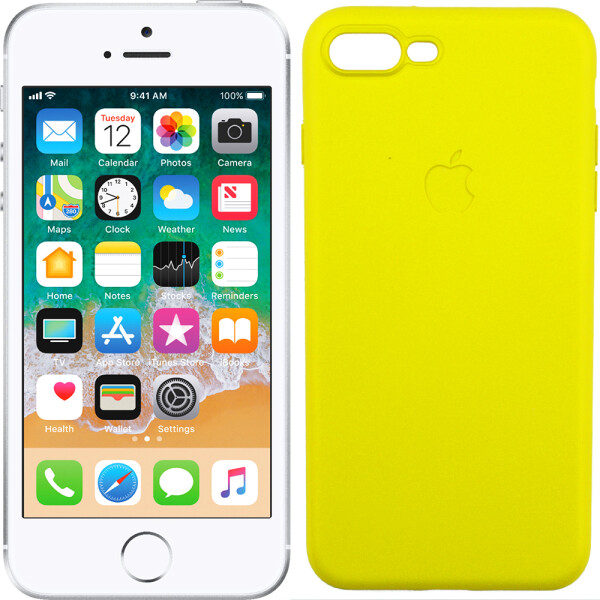 

Чехол TPU case для iPhone 7/8 Plus Желтый FULL (26718)