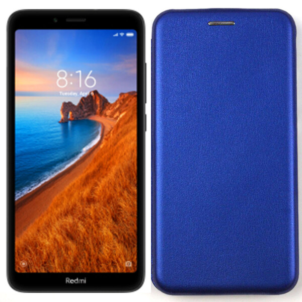 

Чехол книжка U-Like Best для Xiaomi Redmi 7a Blue (27488)