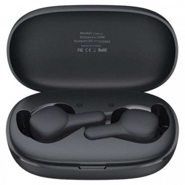 

Беспроводные Bluetooth наушники Remax TWS-6 Black