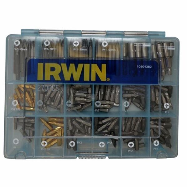 

Набор бит Irwin 270 штук в наборе (10504382)
