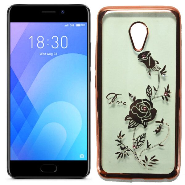 

Чехол Beckberg Breathe seria для Meizu M5c Rose (17318)