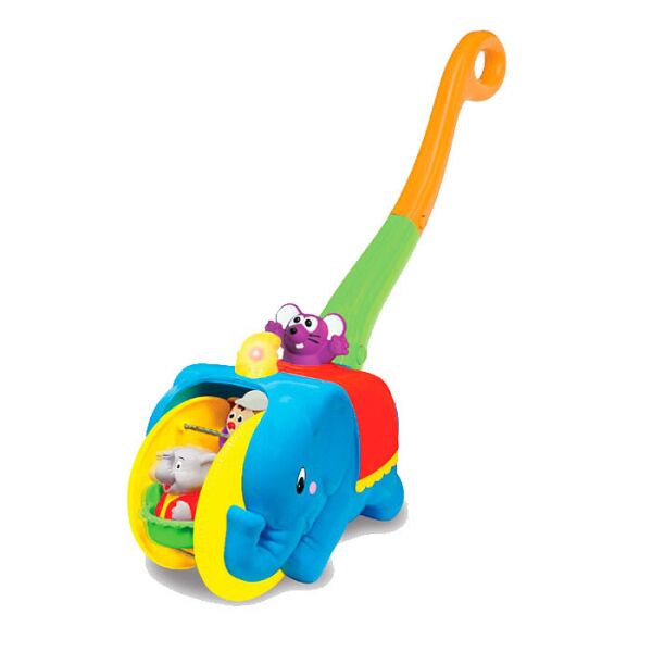 

Игрушка каталка Слон циркач русский Kiddieland BR49759
