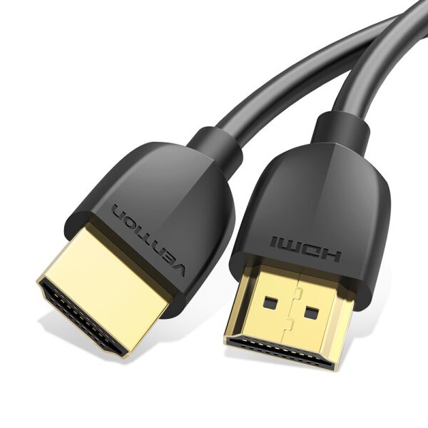 

Кабель HDMI-HDMI v.2.0 Vention Portable PVC Shell 4K 60Hz 18Gbps gold-plated 2m Black (AAIBH)