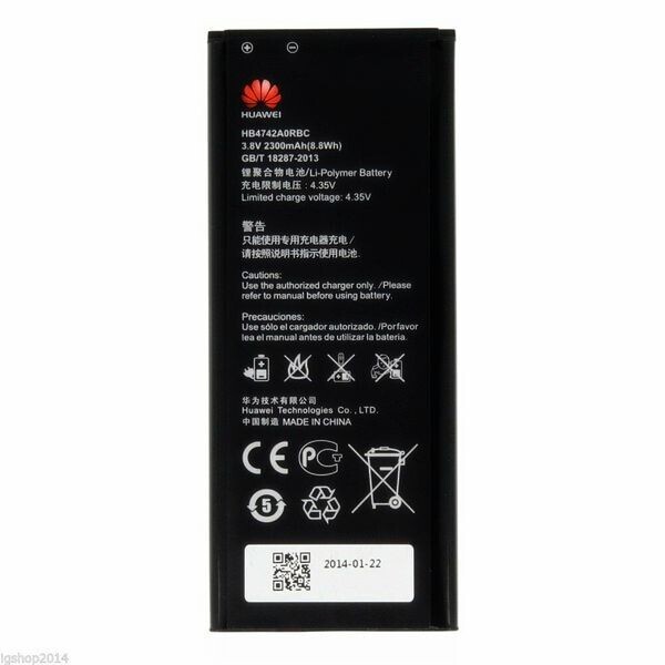 

Аккумулятор для Huawei Honor 3C / HB4742A0RBC