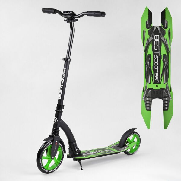 

Самокат BEST SCOOTER 52266 салатовый (1 амортизатор)