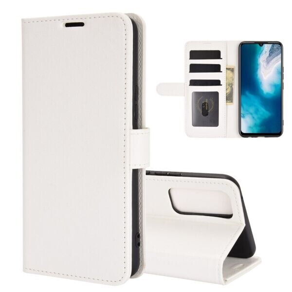 

Чехол-книжка Deexe Wallet Style для VIVO V20 SE - White