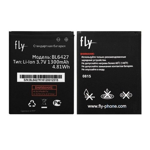 

Аккумулятор для Fly FS407 STRATUS 6 / BL6427