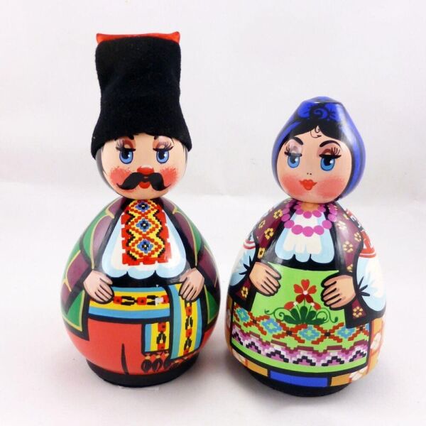 

Украинская кукла круглая большая (дерево) 482431