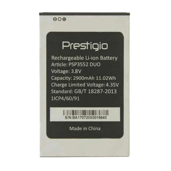 

Аккумулятор для Prestigio PSP3552 Muze H3