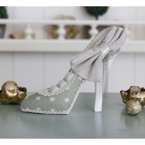 

Подставка туфелька зеленая GM09-J9022B