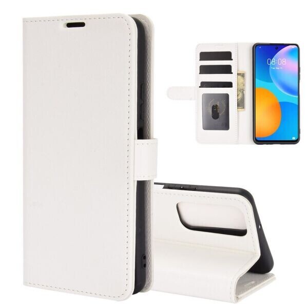 

Чехол-книжка Deexe Wallet Style для Huawei P Smart 2021 - White