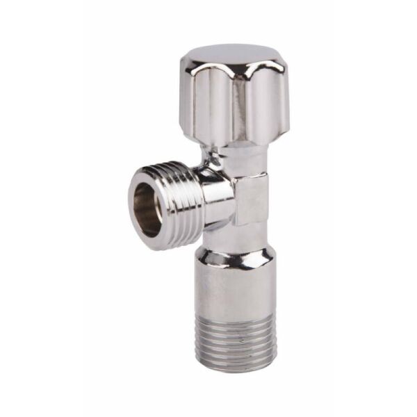 

Кран приборный угловой 1/2" SANDI FORTE SF3441515 № SF344 нр-нр ручка 79660