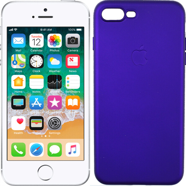 

Чехол TPU case для iPhone 7/8 Plus Фиолетовый FULL (26722)