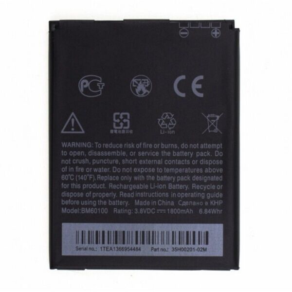

Аккумулятор для HTC C520e One SV BA S890 / BM60100