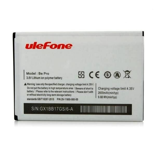 

Аккумулятор для Ulefone Be Pro / Be Pro 2 / L55 / 3019
