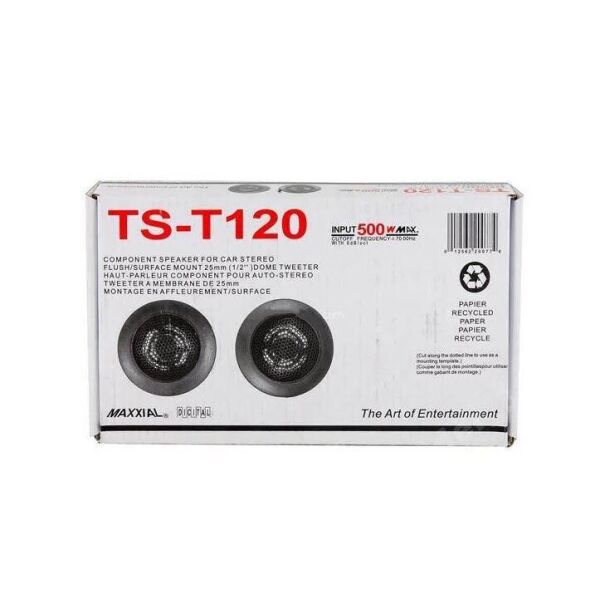 

Пищалки автомобильные твитеры высокочастотные динамики ProAudio TS-T120 800W