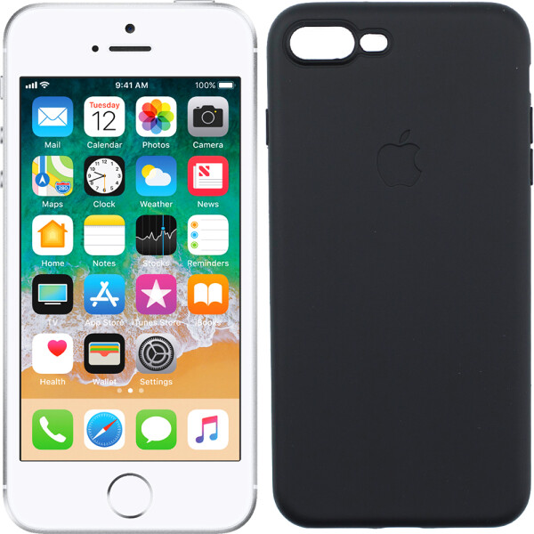 

Чехол TPU case для iPhone 7/8 Plus Черный FULL (26723)