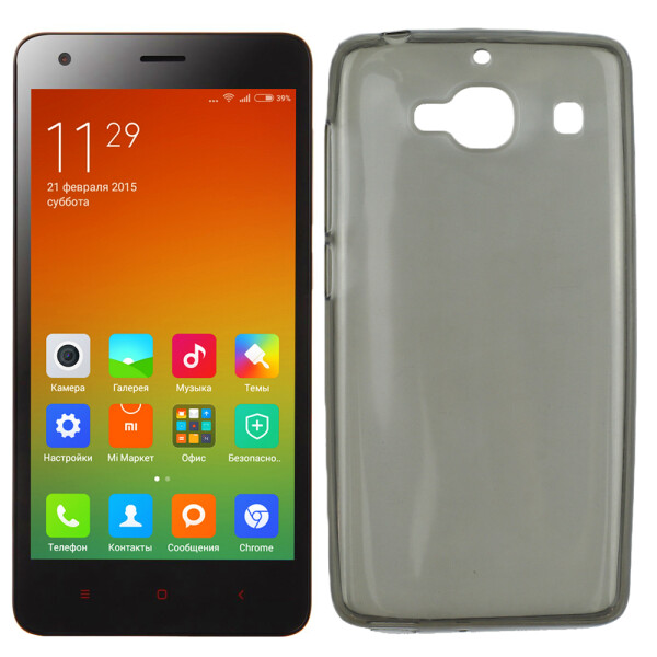 

Чехол Ultra Thin Silicone Remax 0.2 mm для Xiaomi Redmi 2 Black (5002)