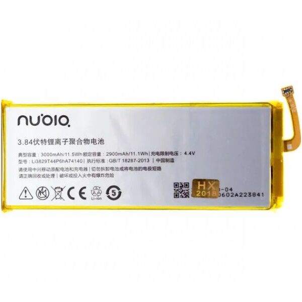 

Аккумулятор для ZTE Nubia Z9 mini / Li3829T44P6hA74140