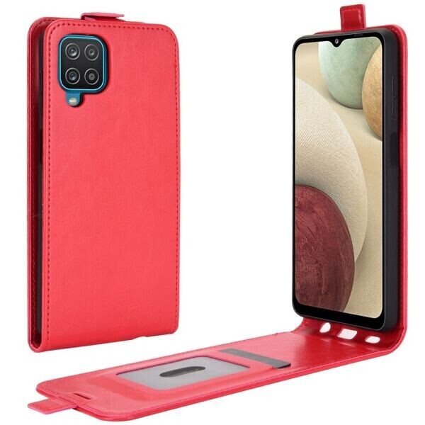

Чехол Deexe Flip Case для Samsung Galaxy A12 (A125) - Red
