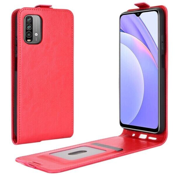

Чехол Deexe Flip Case для Xiaomi Redmi 9T - Red
