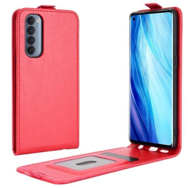 

Чехол Deexe Flip Case для OPPO Reno 4 Pro - Red