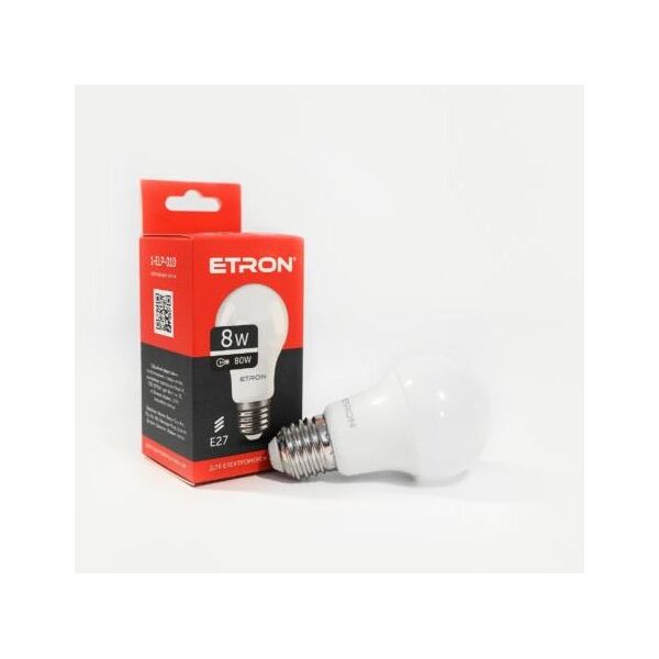 

Лампа светодиодная ETRON Light Power 1-ELP-010 A55 8W 4200K E27