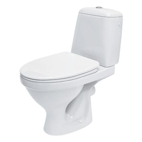 

Унитаз напольный белый CERSANIT EKO K07-162 с крышкой 77835
