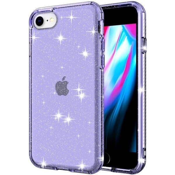 

Защитный чехол UniCase Glitter Series для Apple iPhone SE 2 (2020) / iPhone 8 / iPhone 7 - Purple