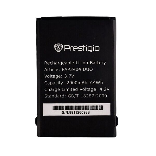 

Аккумулятор для Prestigio PAP3404 Prestigio MultiPhone 3404 Duo