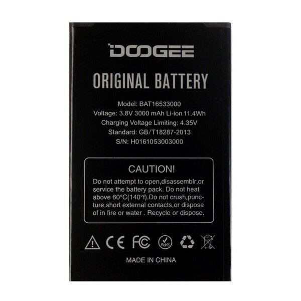 

Аккумулятор для Doogee X9 / X9 Pro